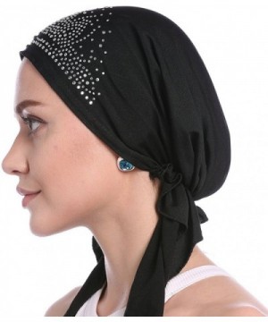 Ababalaya Elastic Muslim Headwrap Turban in Women's Skullies & Beanies