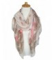 GERINLY Spring Scarves: Two-tone Dots Print Womens Wrap Scarf - Khakipink - C412O5OE32J