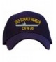 USS Ronald Reagan CVN-76 Embroidered Baseball Cap - Navy - CH11EW6Z1YZ