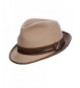 Carlos Santana Wool Felt Fedora with Guitar Pin - Meditation (SAN216) (L/XL- TAN) - CB11PJQ63DP