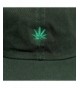 Newhattan Weed Leaf Dad Hat in Women's Baseball Caps