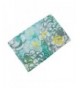 GERINLY Spring Scarf Wrap Enchanting Petals Women Lightweight Shawls - Green - CW18C3UC845