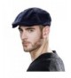 SIGGI Mens newsboy Cap Winter Hat Elastic Adjustable IVY Flat Cap Gatsby Lined - 89094_navy - C3186S94Y9A