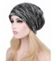 I wish Womens Soft Mercerized Cotton Knit Beanie Sleep Turban Hat Headwear For Cancer 3 Pack - Grey 01 - CX186TZ8OUD