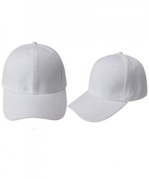 Kemilove Baseball Blank Solid Adjustable in Women's Baseball Caps