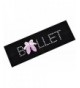 BALLET SLIPPER Rhinestone Stretch Headband - Black - CI11P98JWTZ