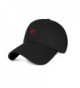 CHOSUR Embroidered Rose Baseball Cap For Women Adjustable Plain Dad Hat Multiple Colors - Black - CR180EM853K