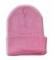 TOP HEADWEAR New Solid Winter Long Beanie - Light Pink 1pc - C4112V0EMBR