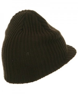 Lumberjack Jeep Beanie Visor Brown in Men's Skullies & Beanies