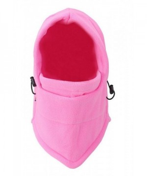 WSLCN Multifunction Balaclava Snowboarding Headwear - Pink Adult - C51872T6HK6