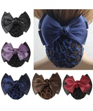 Shuohu Women Barrette Bowknot Hairnet