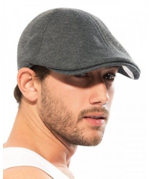 ililily Newsboy Pre curved stretch fit flatcap 506 5 in Men's Newsboy Caps