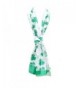 Rosemarie Collections Patricks Shamrock Clovers - White With Green Clovers - C817YI89082