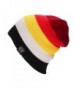 LUNIWEI 8x13" Unisex Knitted Woolen Baggy Beanie Winter Warm Cap Multicolor Hat - Red - CU12LAXUA73