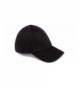 Gents Men's Good Plus Foundation Cotton Blend Cap Solid Black - C61885ZCWDX