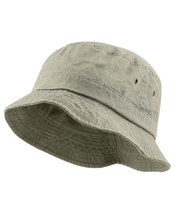 Big Size Washed Hat - Beige (For Big Head) - CB112KULMMZ