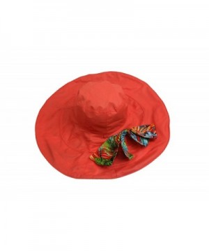 Wicky Womens Foldable Orange Medium in Women's Bucket Hats