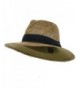 Safari Straw Hat - Navy Band - CT111GHV98P