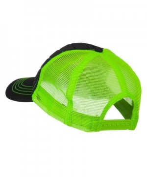 Fashion Quilted Trucker Tone Neon