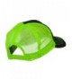 Fashion Quilted Trucker Tone Neon in Men's Baseball Caps