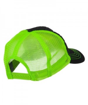 Fashion Quilted Trucker Tone Neon in Men's Baseball Caps