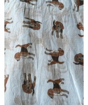 Pamper Yourself Now Womens Beagles in Fashion Scarves