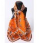 Grace Scarves Extra Large Beanstalk Orange