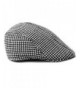 LOCOMO Houndstooth Checker Pattern FFH119BLK in Women's Newsboy Caps