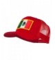 Mexico Flag Patched Mesh Cap - Red - CK11Q3T288L