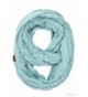 ScarvesMe CC Women Fashion Knitted Weaved Infinity Loop Scarf - Mint - C2185AM7G4D