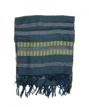 Bucasi Black Infinity Scarf Green