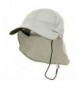 Microfiber Cap with Flap-White - CI11174WXAJ