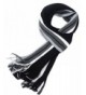 Enlishop Men Winter Warm Scarf Soft Elegant Long Fashion Wrap Scarves - Black200 - CA129WWG6TH