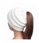 NeuFashion Wholesale Ponytail Stretch Beanies