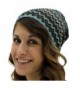 Luxury Divas Chevron Stripe Slouchy in Women's Skullies & Beanies