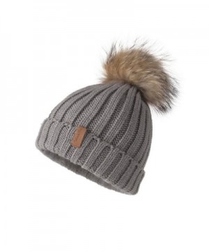 Pilipala Winter Beanie VC17604 Raccoon in Women's Skullies & Beanies