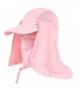 Sawadikaa Outdoor Mask Hat With Head Net Mesh Face Protection Sun Flap Cpas - Pink - CN1829XH87I
