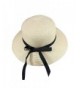 Skyflying Mat Grass Natural Bowknot Small Brim Straw Hat Beach Dating Summer Durable Basic - Beige - CY17YTAZA54