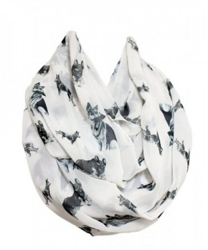 Etwoa's German Shepherd Print Infinity Scarf - CG12O5IJWRA