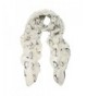 FranterdWomen Penguin Print Voile Rectangle Scarves - White - CW120HETWJP