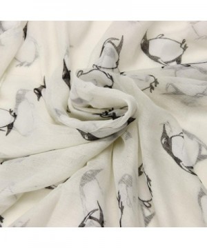 Franterd%C2%AEWomen Penguin Print Rectangle Scarves in Fashion Scarves