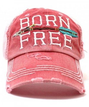 Ocean Sunset Collection Rose Pink Vintage Trucker