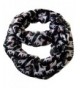 Infinity Cute Cat Print Viscose Scarf CSJ-L-18A (Black) - "		 	 Black	 	" - C711YLBGP37