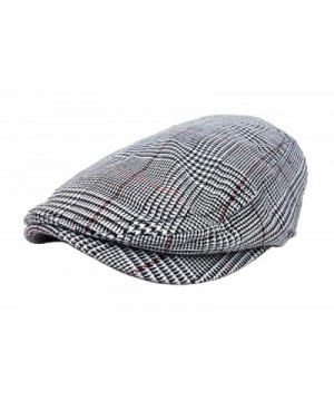 Plaid Pattern Driver Hunting Newsboy