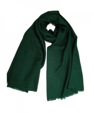 YAOYUE US Luxurious Scarves Pashmina Mulberry - Dark Green - C1188H2KN42