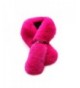 Sunfei Women's Winter Warm Fur Scarves Shawl Scarf - Hot Pink - CU12N11SPYL