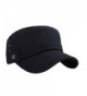 Cotton Peaked Baseball Millitary Navy Three