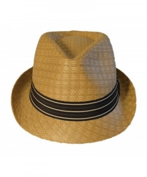 Hatter Summer Straw Fedora Trilby