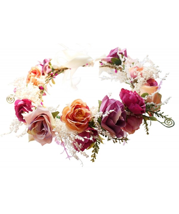 Vivivalue Headband Garland Headpiece Festival - D - CB183OCNY63