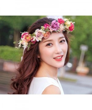 Vivivalue Headband Garland Headpiece Festival in Women's Cold Weather Headbands